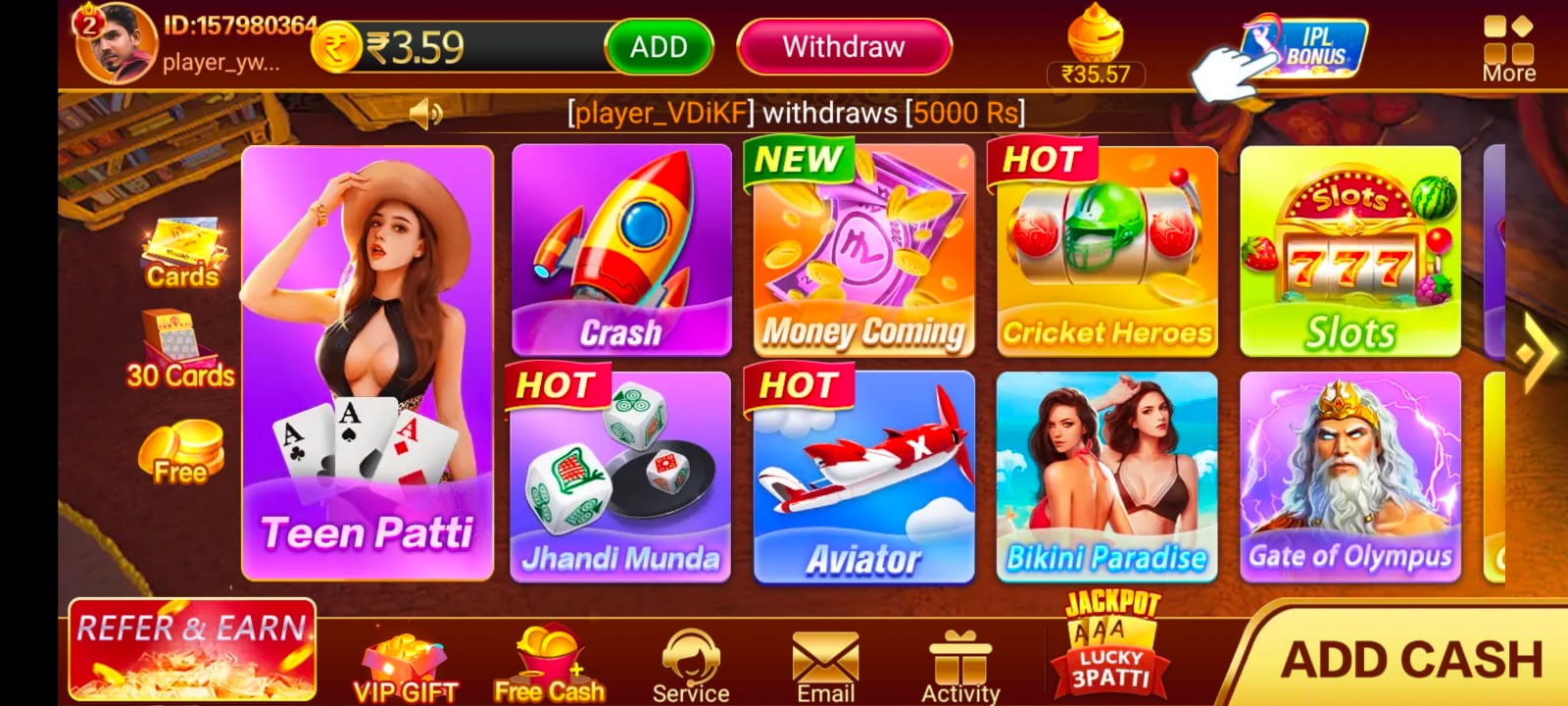 Teen Patti Master Purana